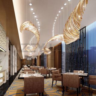 酒店灯具定制的安装过程