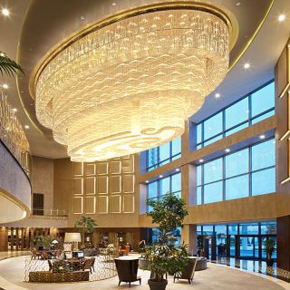 酒店大厅大型水晶灯